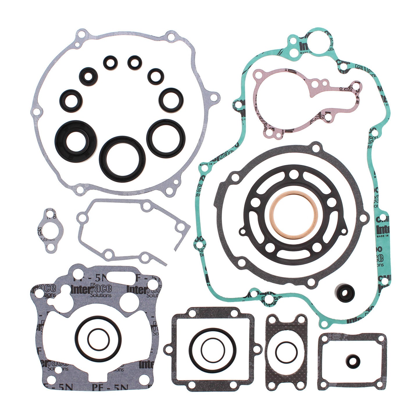 VERTEX COMPLETE GASKET SET W/ OIL SEALS KAWASAKI
