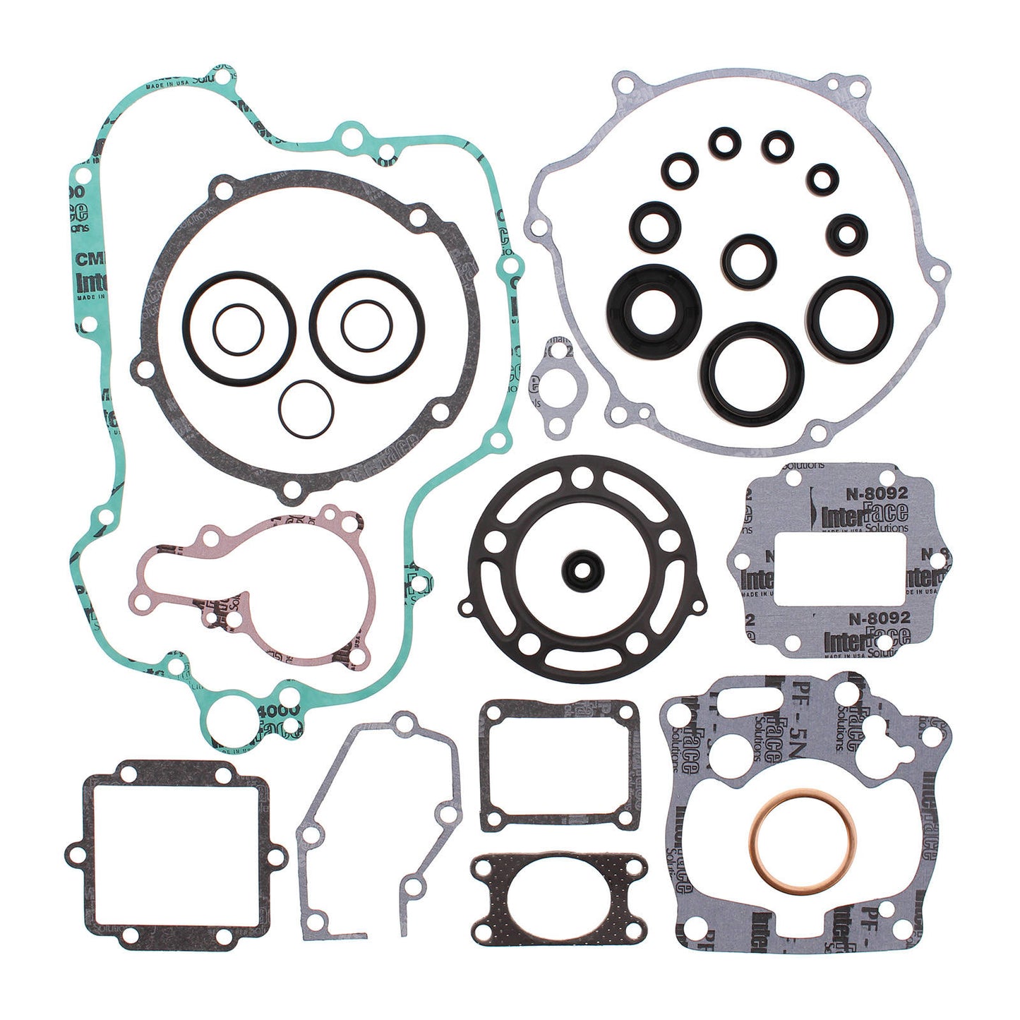 Vertex Complete Gasket Set with Oil Seals (811429)