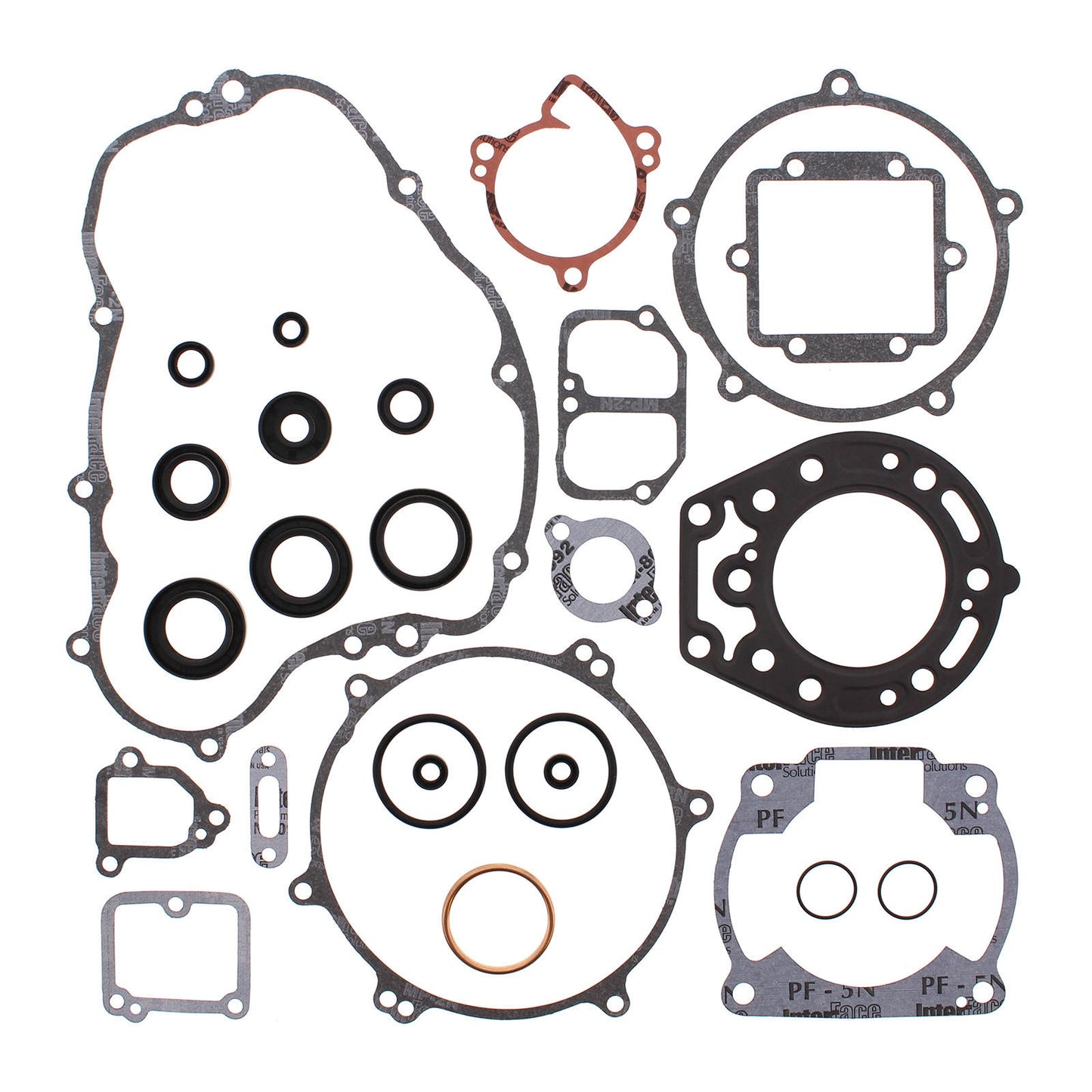 Vertex Complete Gasket Set with Oil Seals Kawasaki)