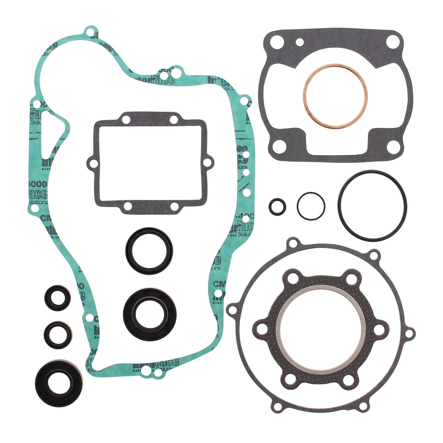 VERTEX COMPLETE GASKET SET W/ OIL SEALS KAWASAKI