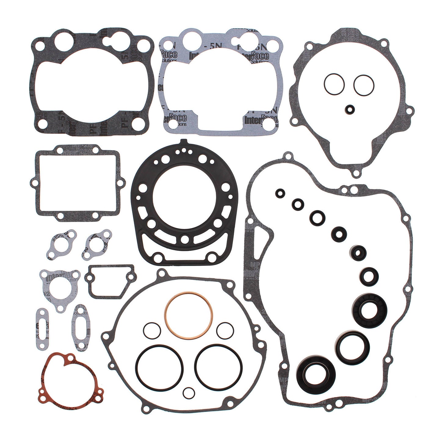VERTEX COMPLETE GASKET SET W/ OIL SEALS KAWASAKI