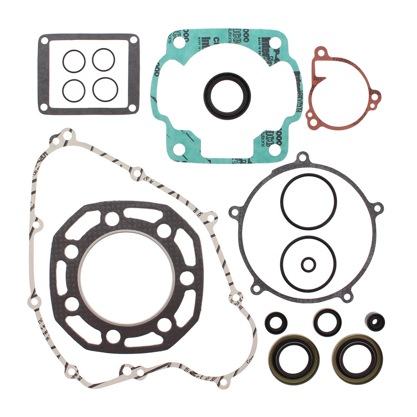 VERTEX COMPLETE GASKET SET W/ OIL SEALS KAWASAKI
