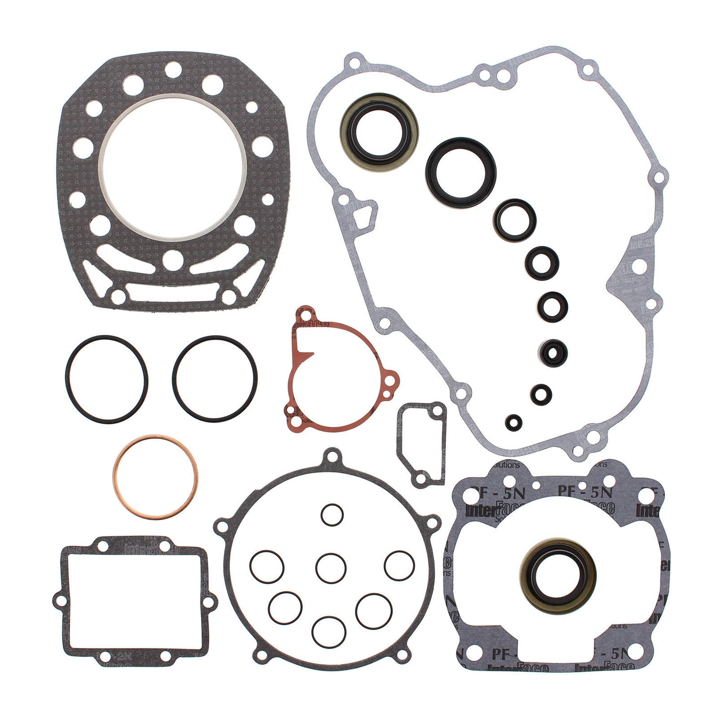 VERTEX COMPLETE GASKET SET W/ OIL SEALS KAWASAKI