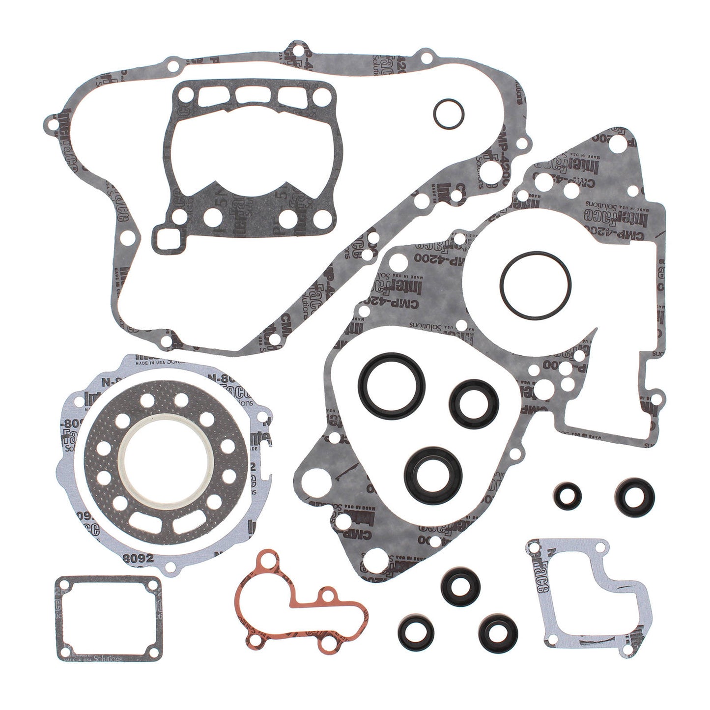 VERTEX COMPLETE GASKET SET W/ OIL SEALS SUZUKI