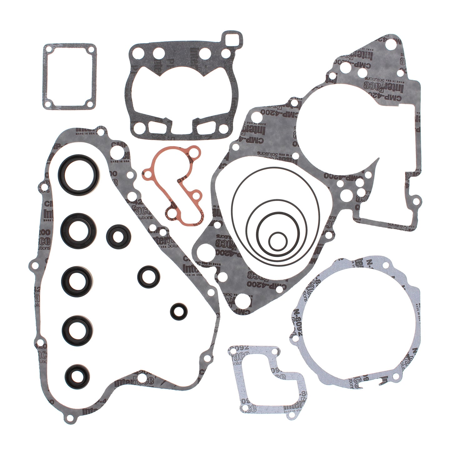Vertex Complete Gasket Set with Oil Seals (811504)
