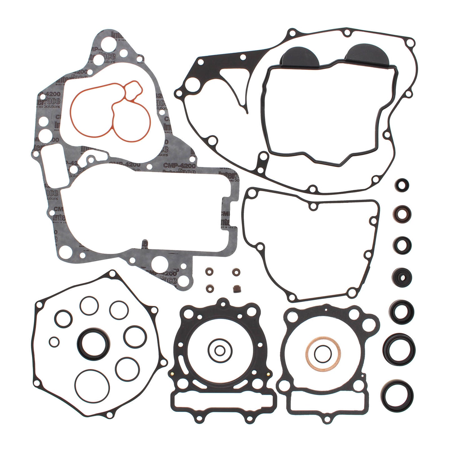 Vertex Complete Gasket Set with Oil Seals Suzuki