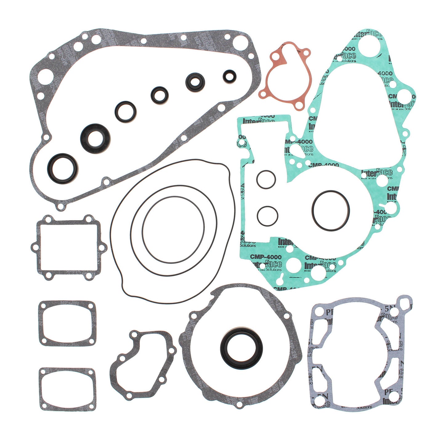 VERTEX COMPLETE GASKET SET W/ OIL SEALS SUZUKI