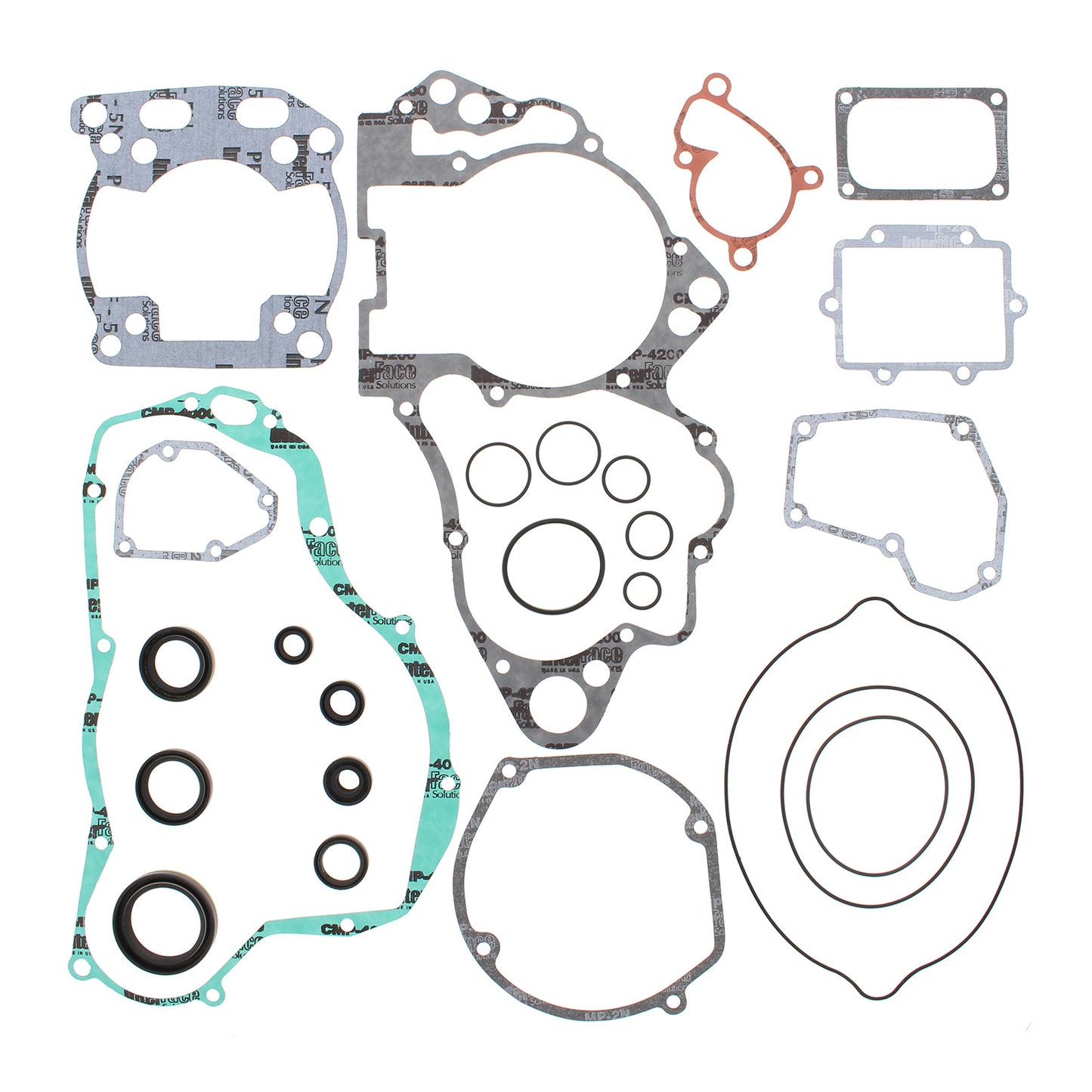 Vertex Complete Gasket Set with Oil Seals (811587)