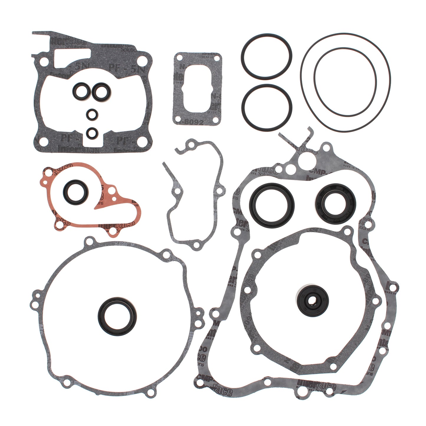 VERTEX COMPLETE GASKET SET W/ OIL SEALS YAMAHA