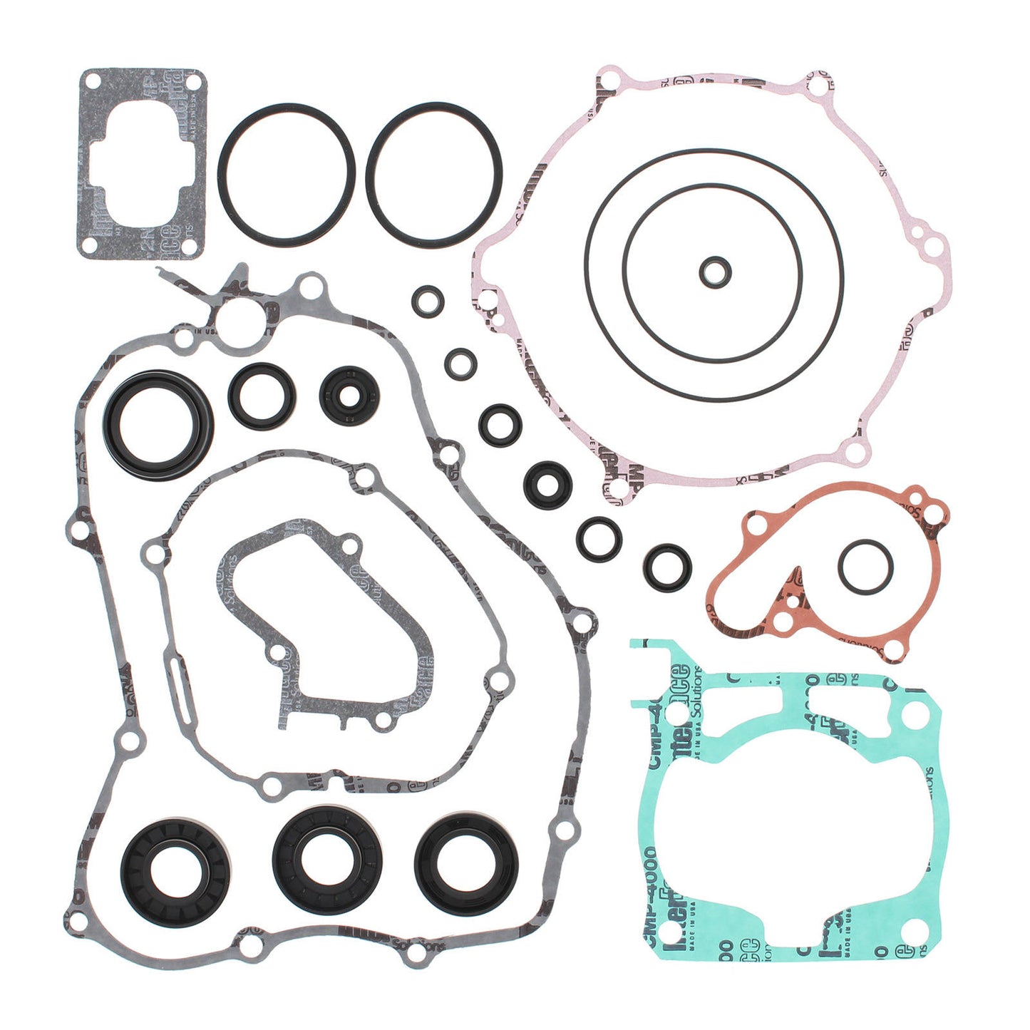 Vertex Complete Gasket Set with Oil Seals (811641)