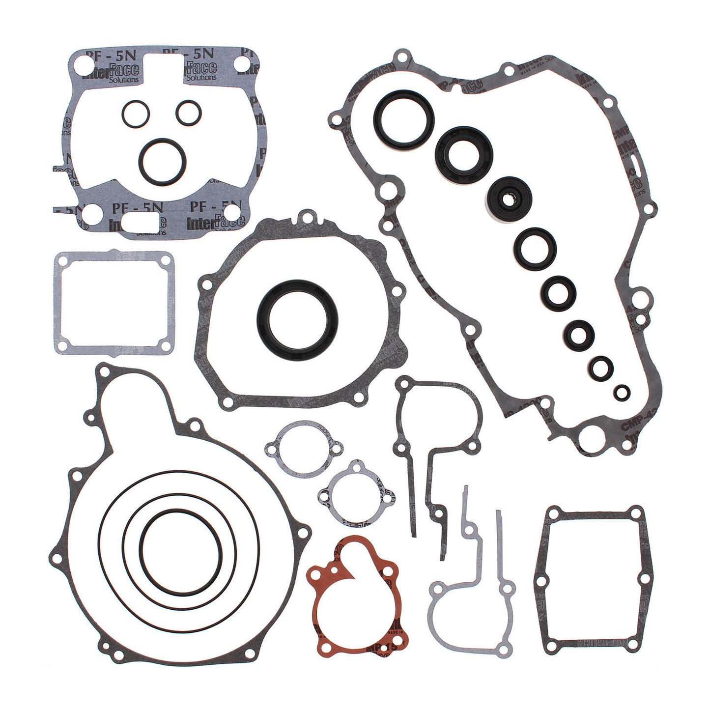 VERTEX COMPLETE GASKET SET W/ OIL SEALS YAMAHA