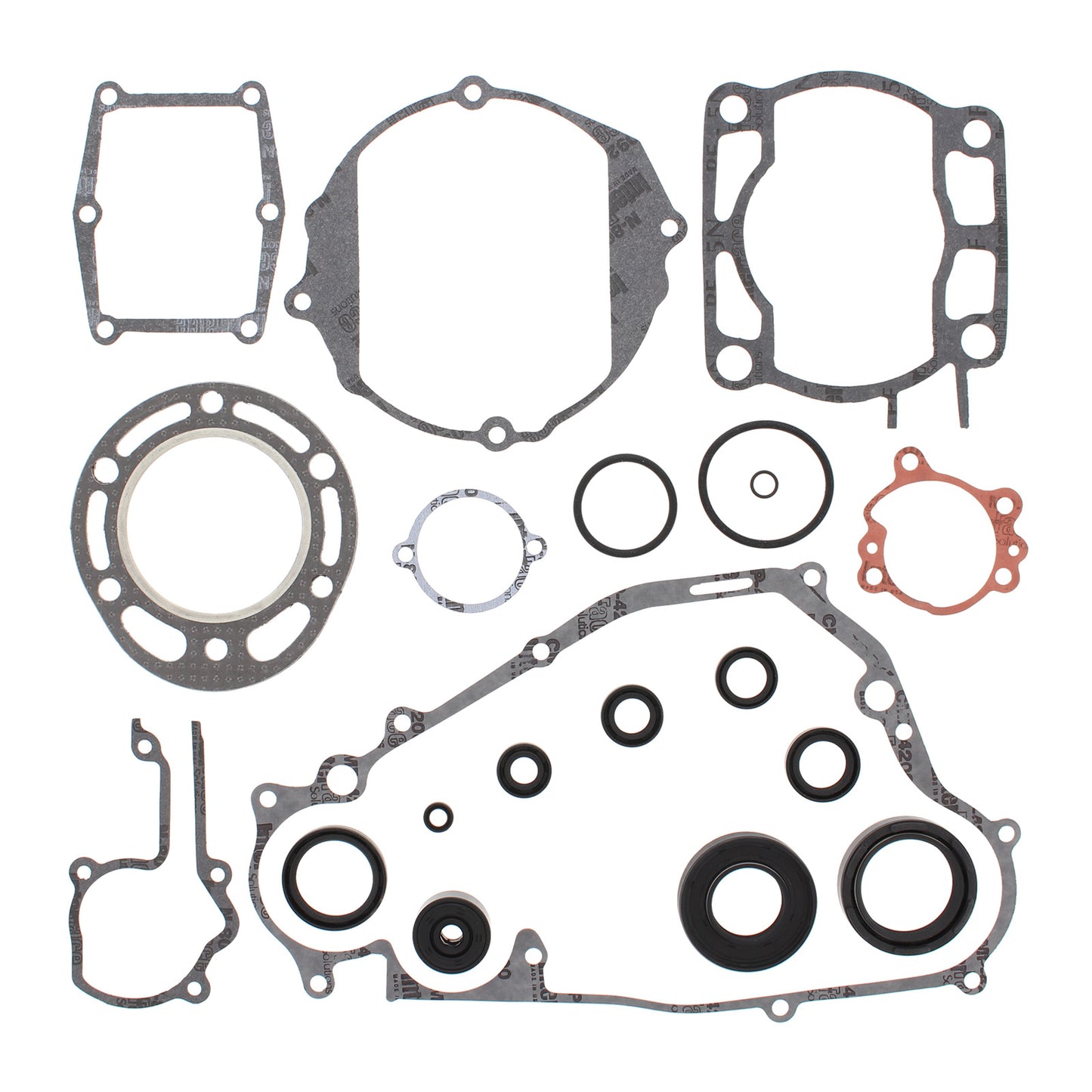 VERTEX COMPLETE GASKET SET W/ OIL SEALS YAMAHA