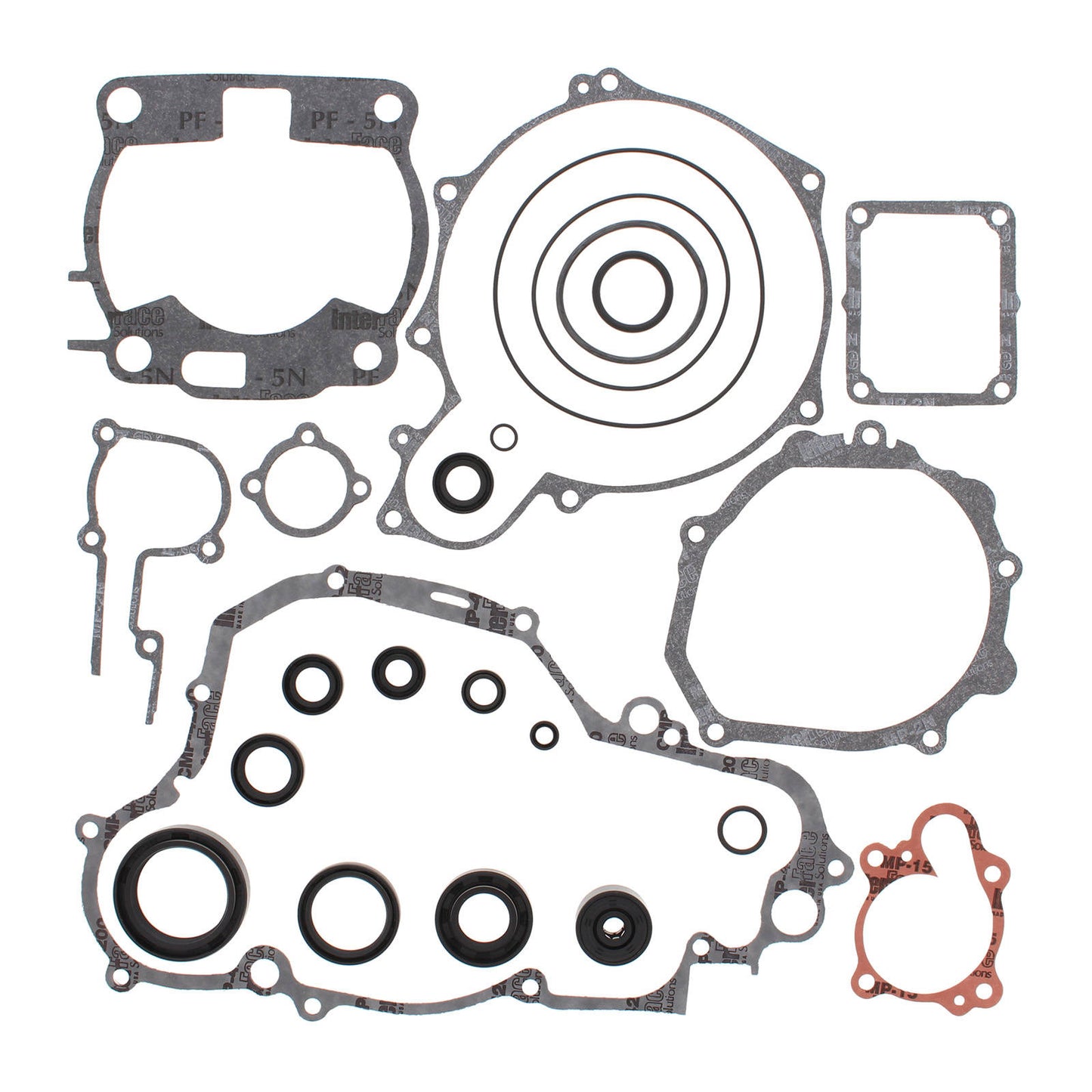 VERTEX COMPLETE GASKET SET W/ OIL SEALS YAMAHA