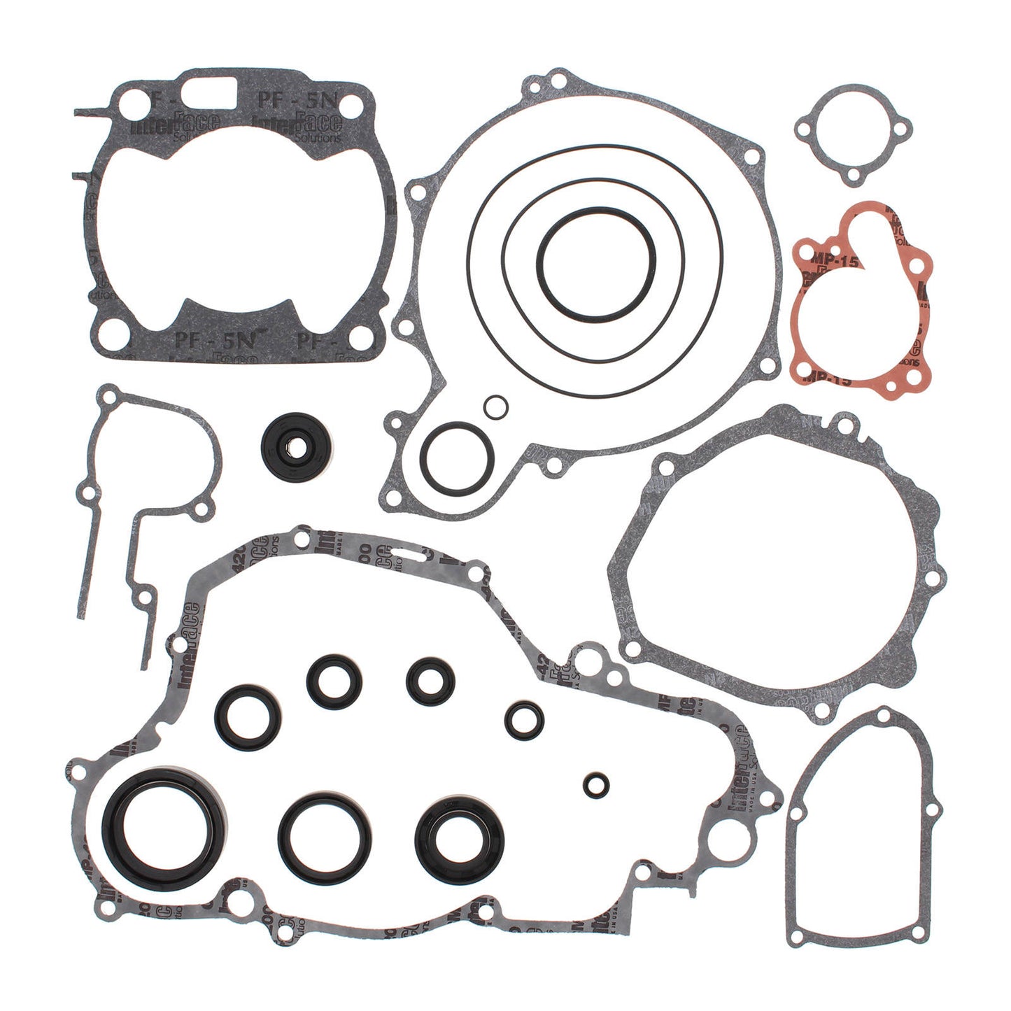 VERTEX COMPLETE GASKET SET W/ OIL SEALS YAMAHA
