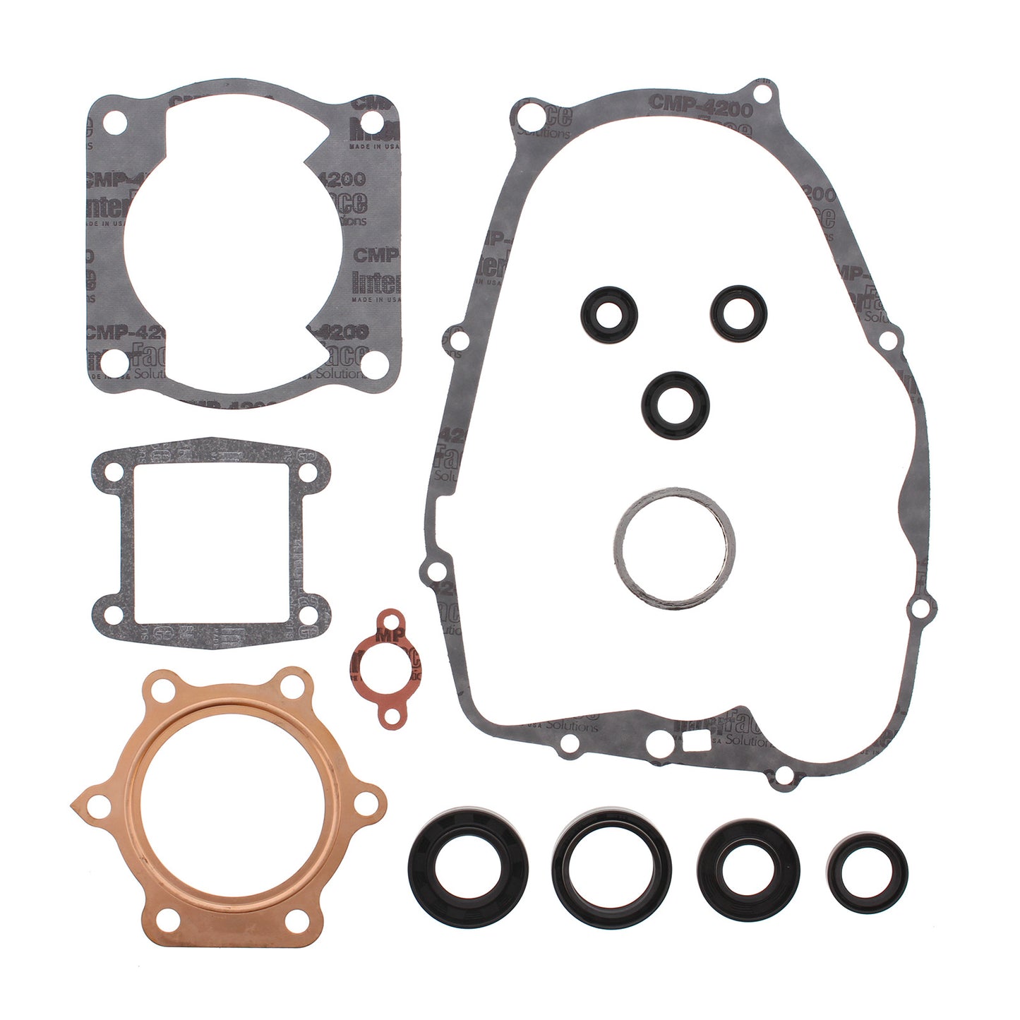 VERTEX COMPLETE GASKET SET W/ OIL SEALS YAMAHA