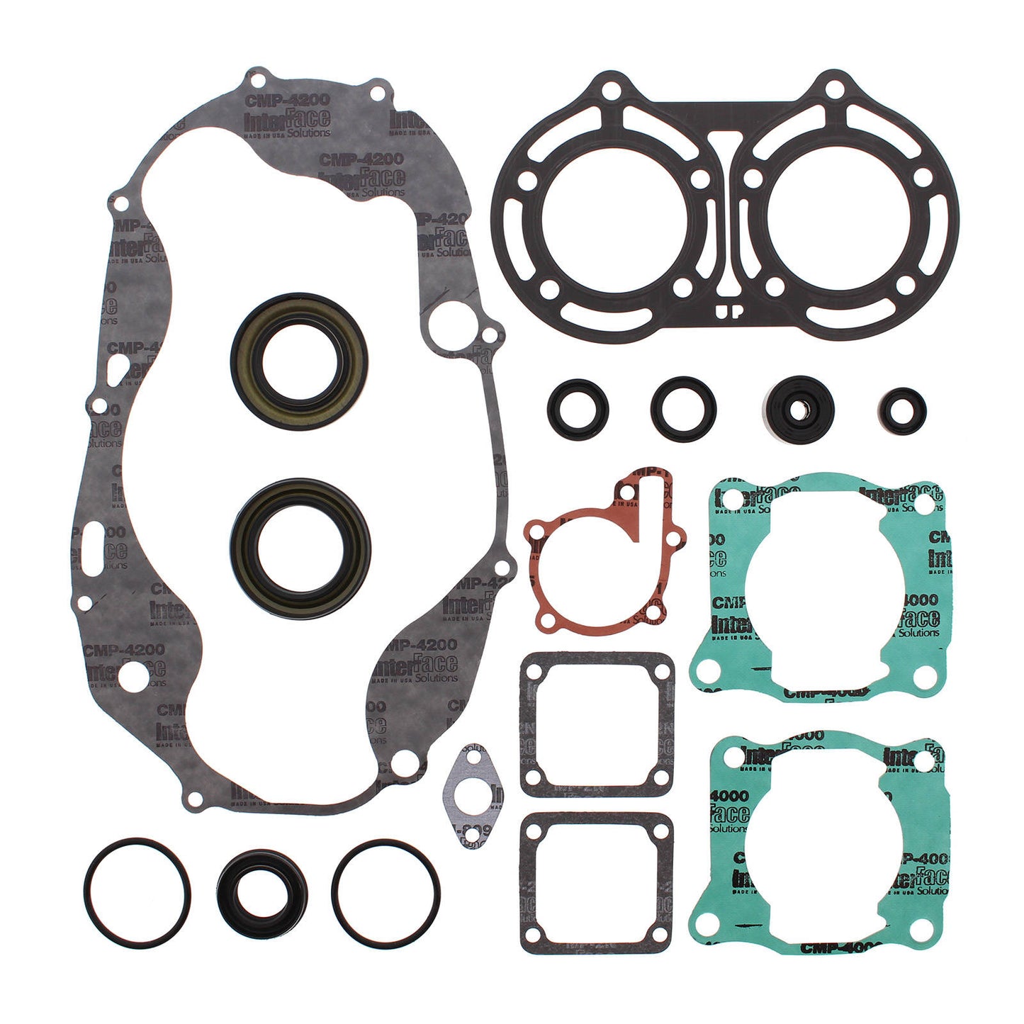VERTEX COMPLETE GASKET SET W/ OIL SEALS YAMAHA