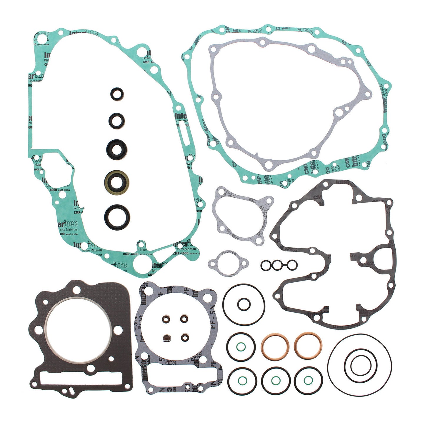 VERTEX COMPLETE GASKET SET W/ OIL SEALS HONDA