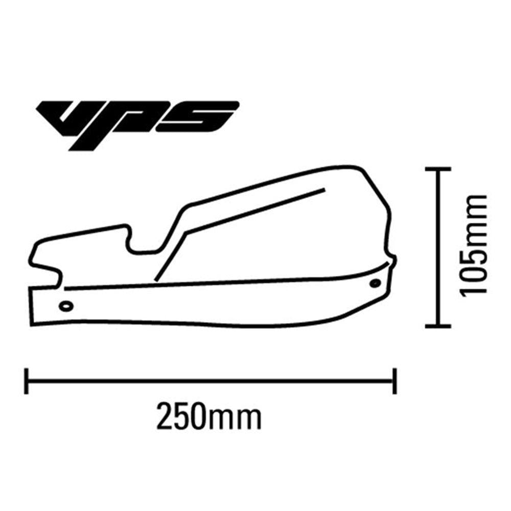 BARKBUSTER VPS MX HAND GUARD (PLASTIC ONLY) G P WHOLESALE sold by Cully's Yamaha