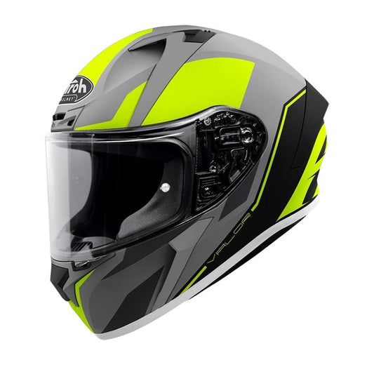 AIROH VALOR HELMET - 'WINGS' YELLOW MATT MOTO NATIONAL ACCESSORIES PTY sold by Cully's Yamaha