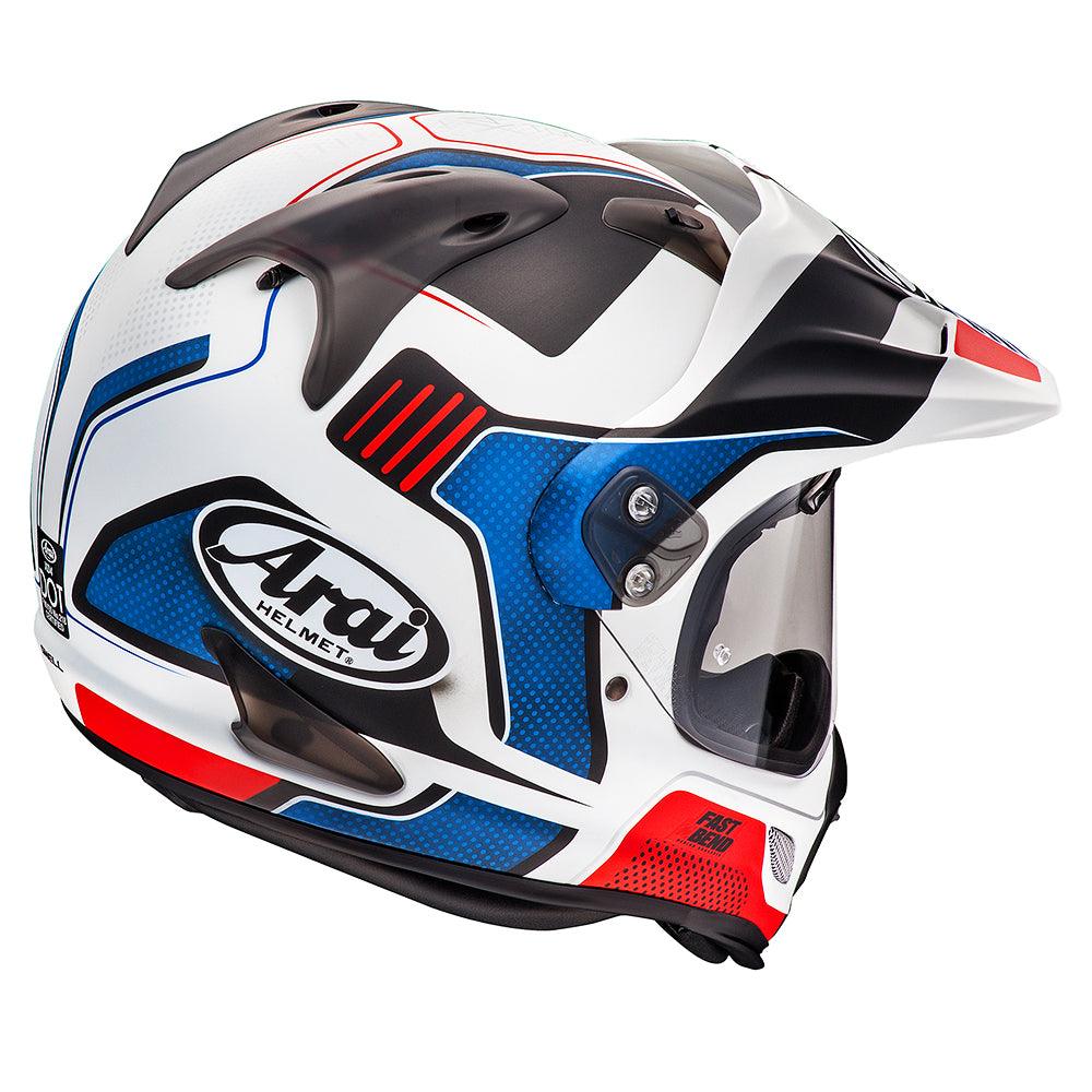 ARAI XD4 HELMET - VISION RED/WHITE CASSONS PTY LTD sold by Cully's Yamaha
