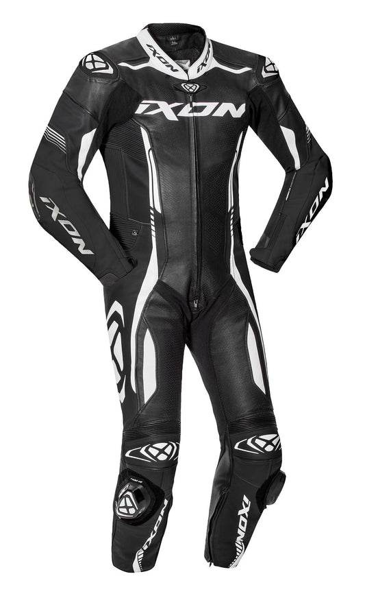 IXON VORTEX 2 SUIT 1PC - BLACK/WHITE CASSONS PTY LTD sold by Cully's Yamaha