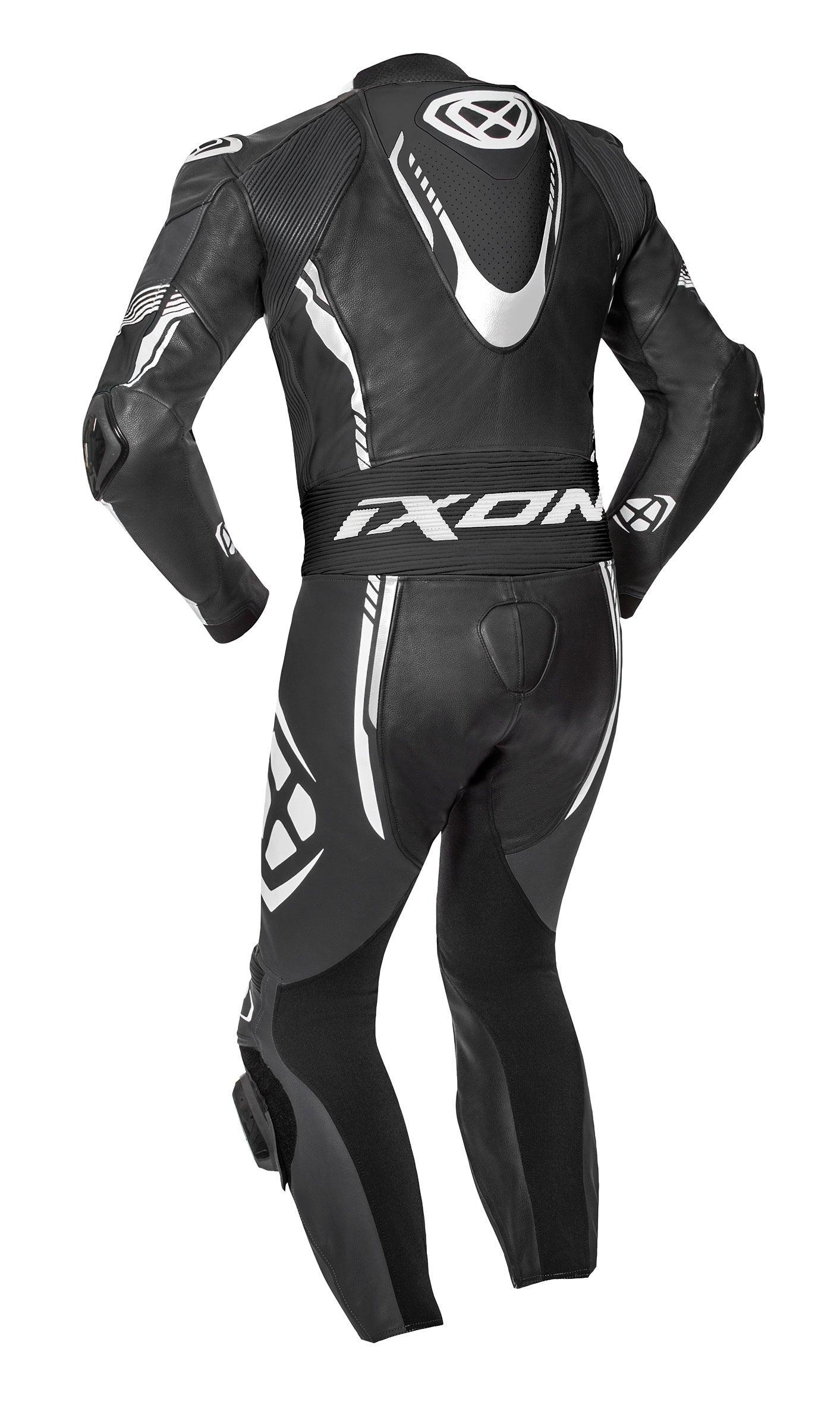 IXON VORTEX 2 SUIT 1PC - BLACK/WHITE CASSONS PTY LTD sold by Cully's Yamaha