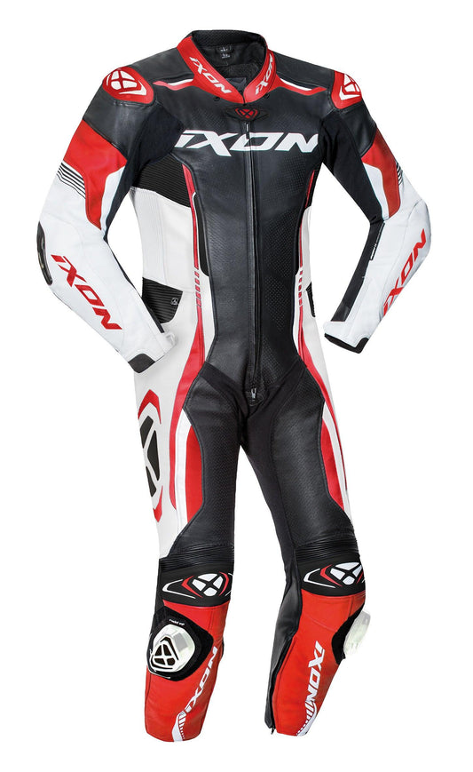 IXON VORTEX 2 SUIT 1PC - BLACK/WHITE/RED CASSONS PTY LTD sold by Cully's Yamaha