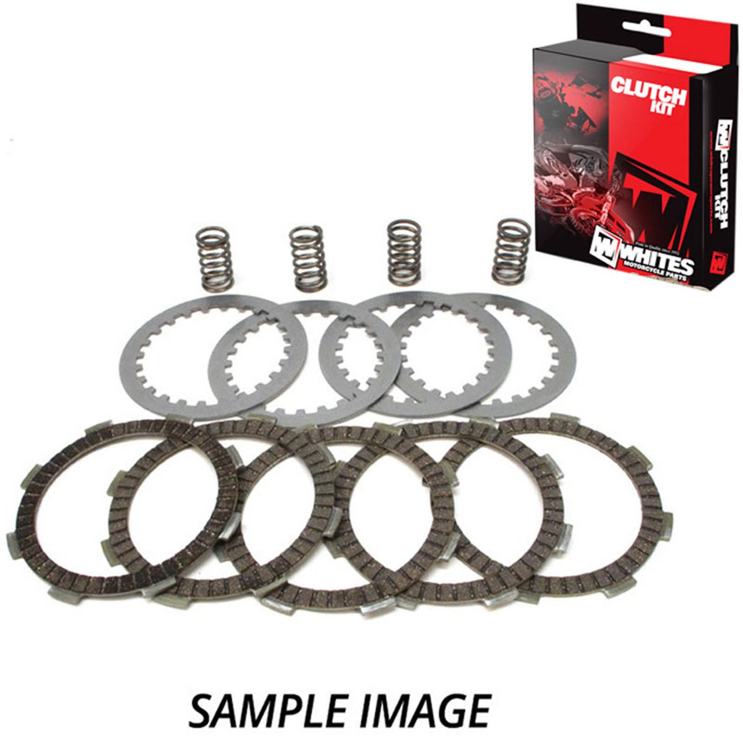 Whites Clutch Kit (Fibres Only, No Springs)