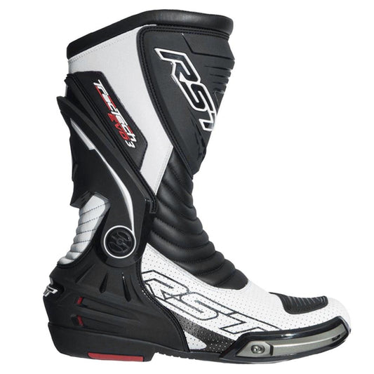 RST TRACTECH EVO III CE SPORT BOOTS - WHITE/BLACK MONZA IMPORTS sold by Cully's Yamaha