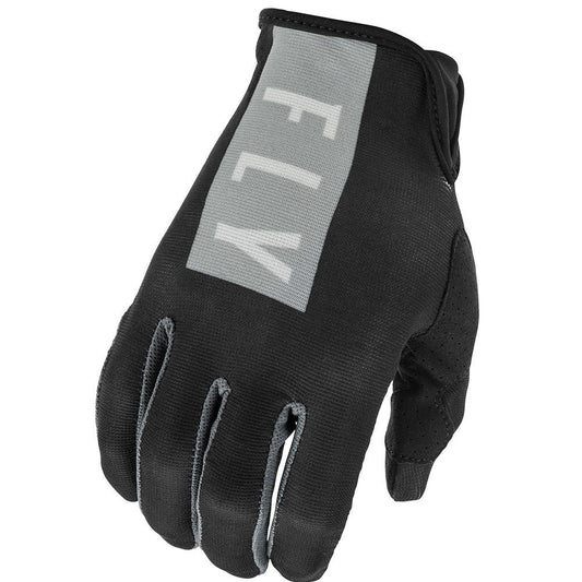 FLY LITE 2021 GLOVES - BLACK/GREY MCLEOD ACCESSORIES (P) sold by Cully's Yamaha