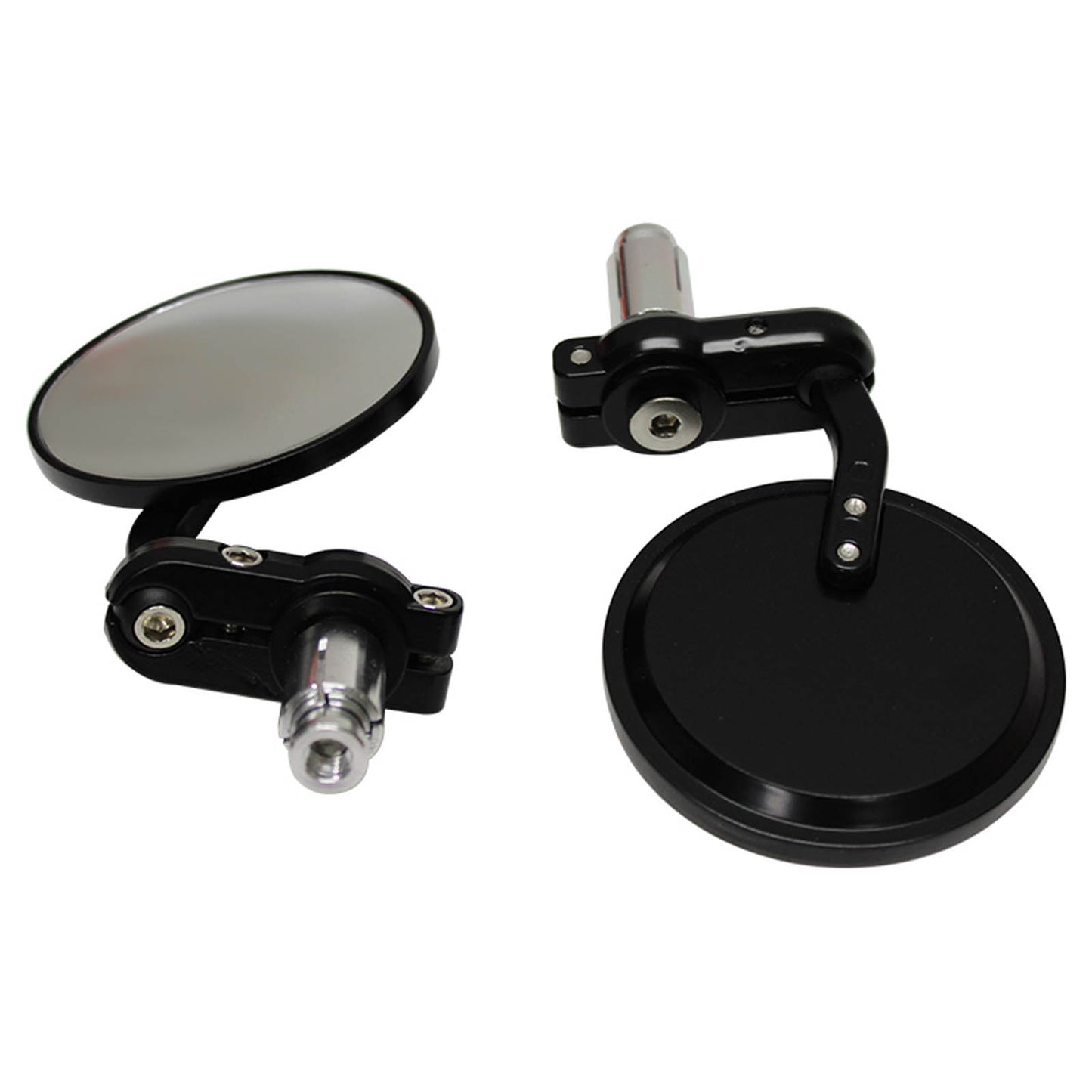 Whites Handlebar Bar End Mirrors Pair Black