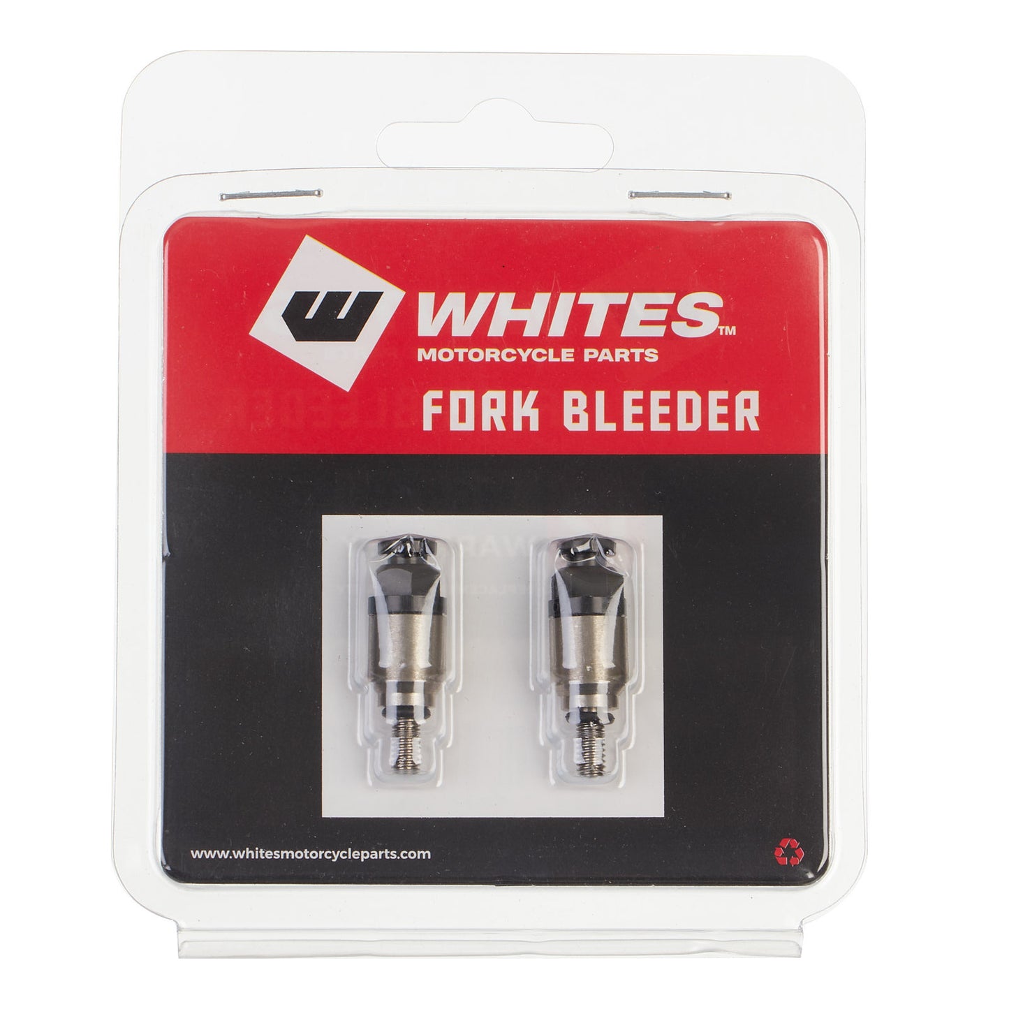 Whites Fork Bleeder Valve - M4 x 0.7mm (Black)