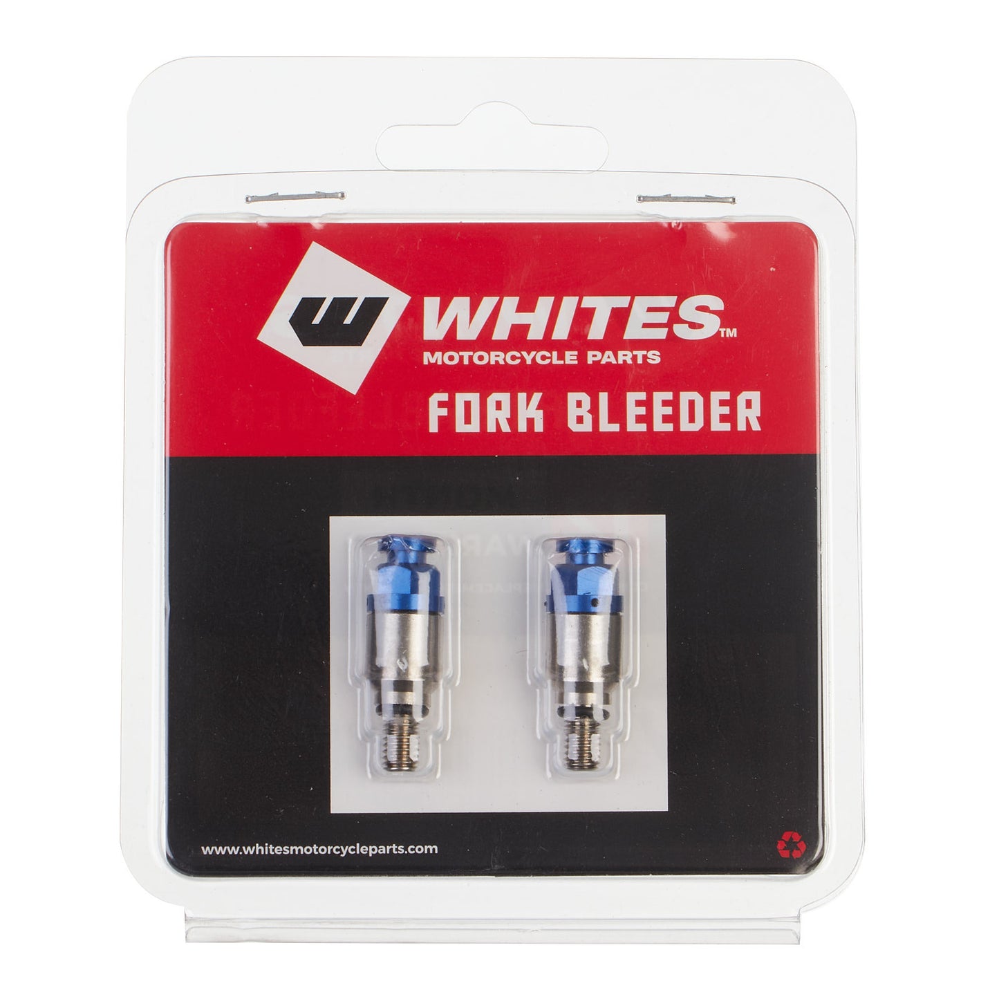Whites Fork Bleeder Valve - M5 x 0.8 (Blue)