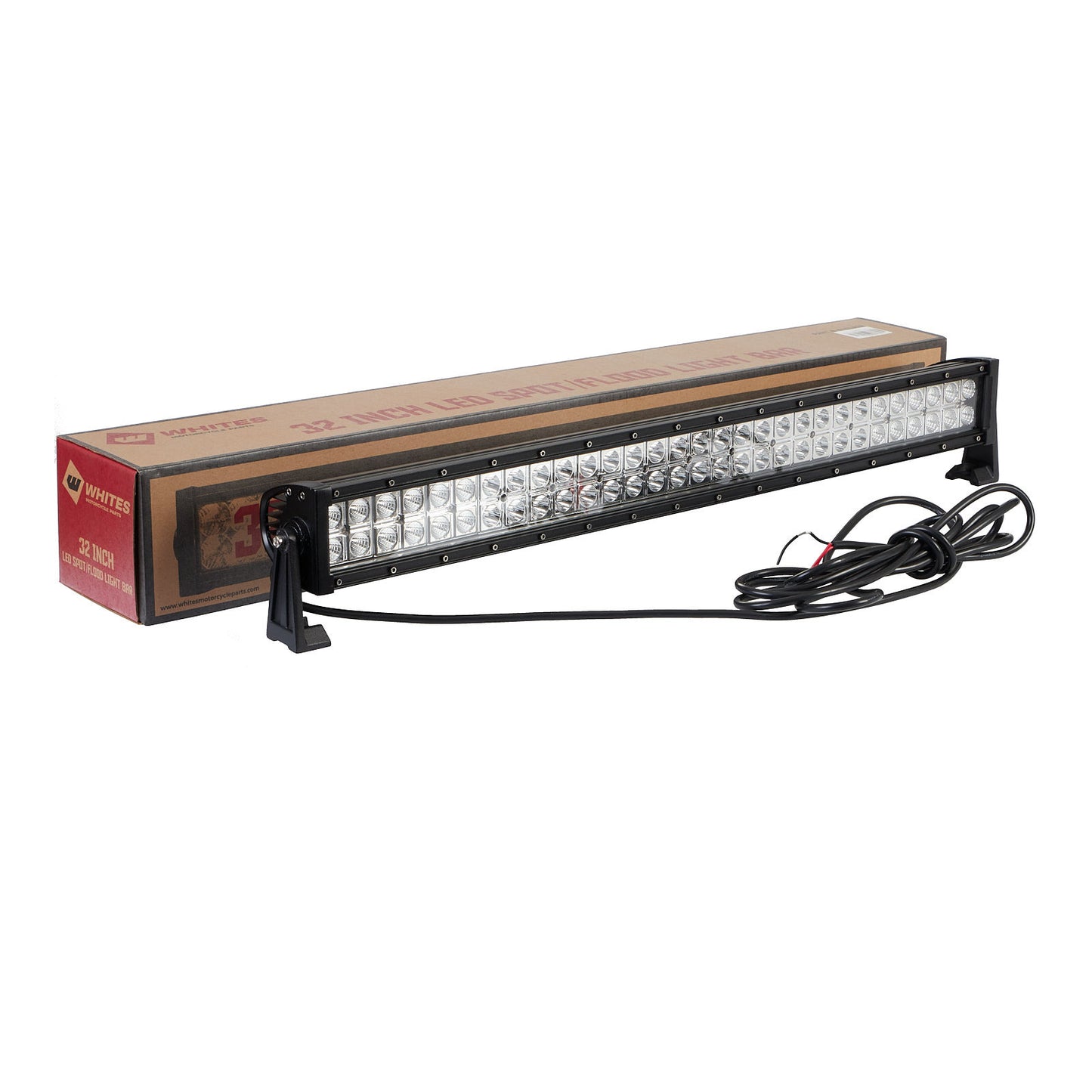 Whites LED Light Bar 31.5\" Double Row 2023