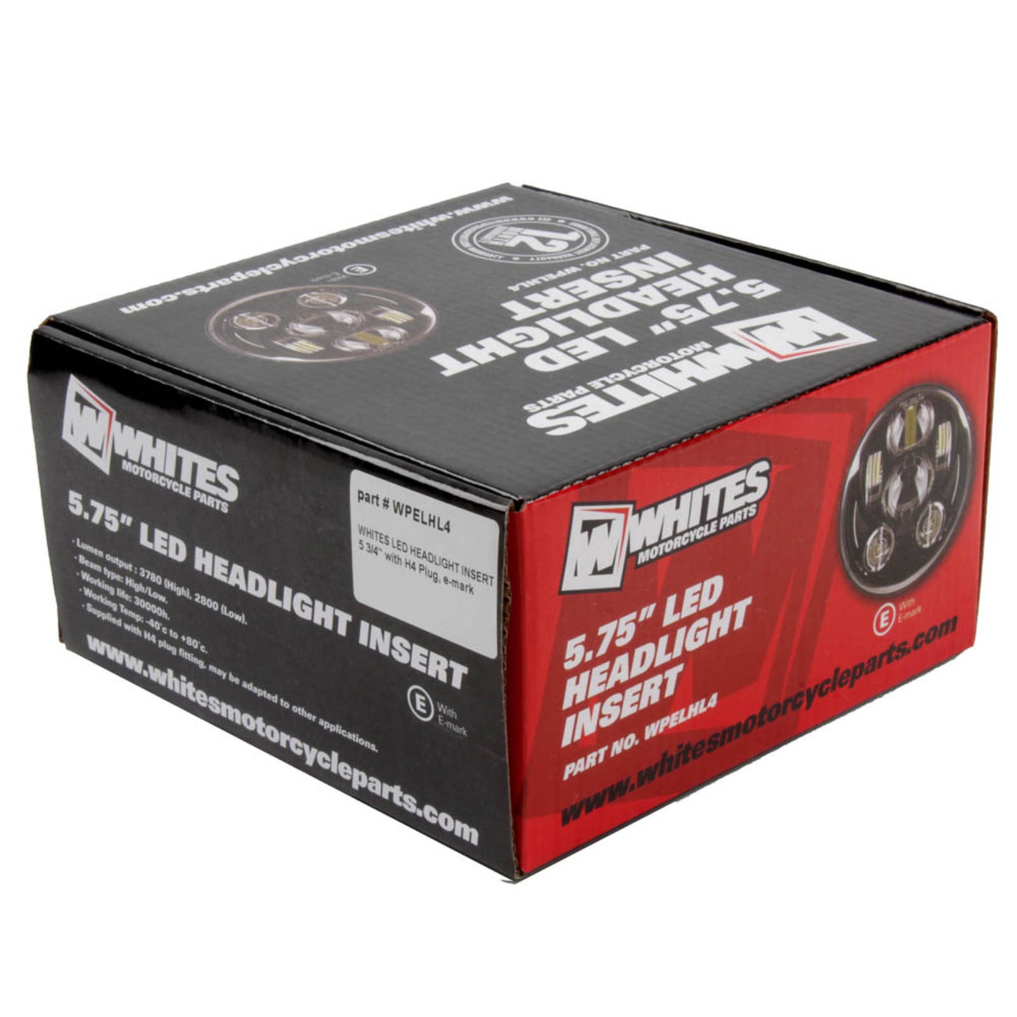 Whites LED Headlight Insert 5 3/4\" with H4 Plug , E-mark