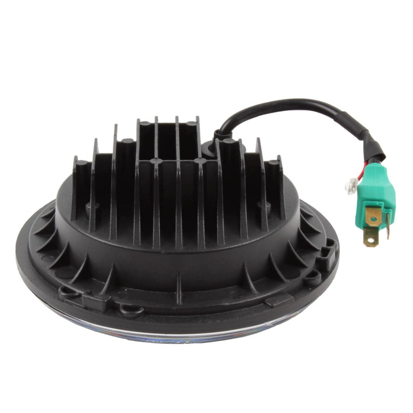 Whites LED Headlight Insert 7\" with H4 Plug , E-mark