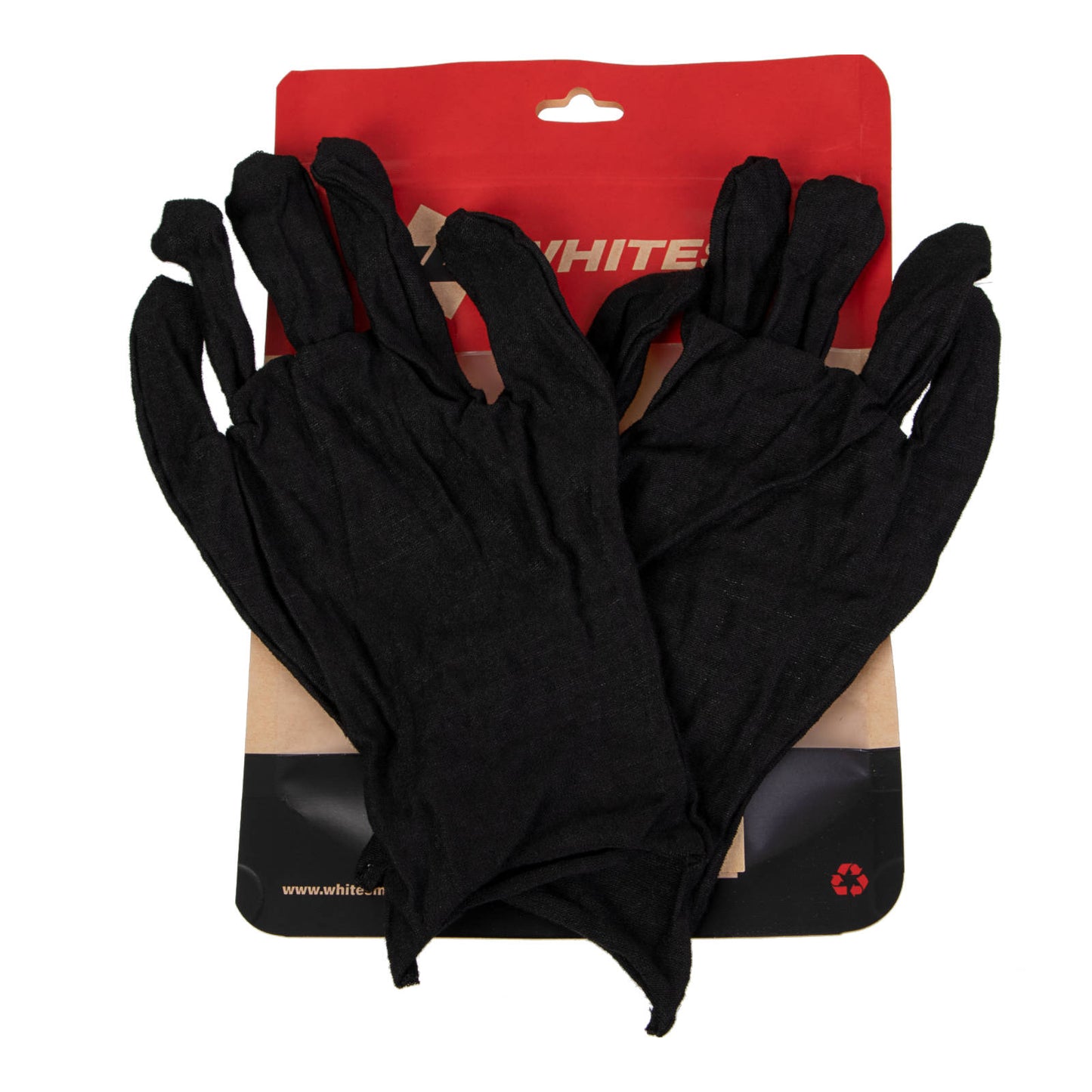 Whites Inner Gloves 16G Light - Black - XL