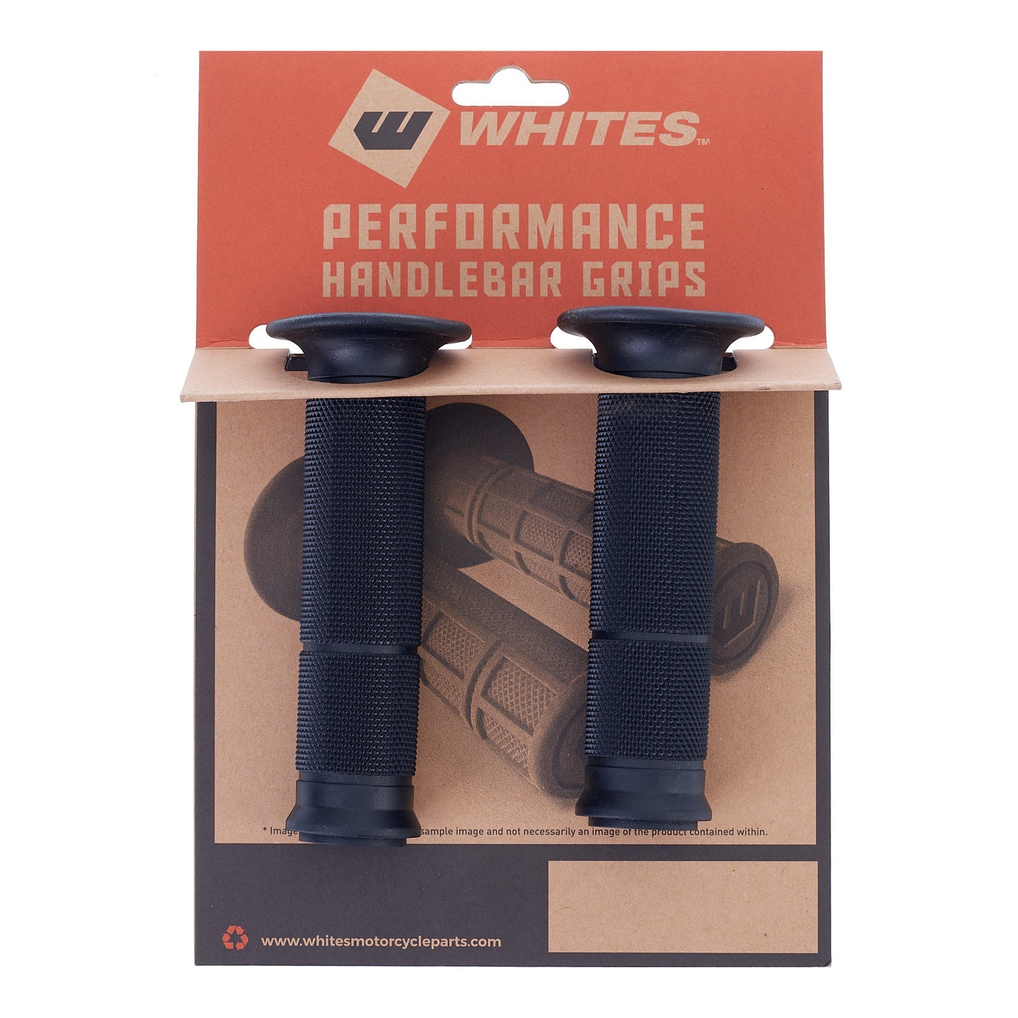 Whites Mini Diamond Sport Road Grip - Black