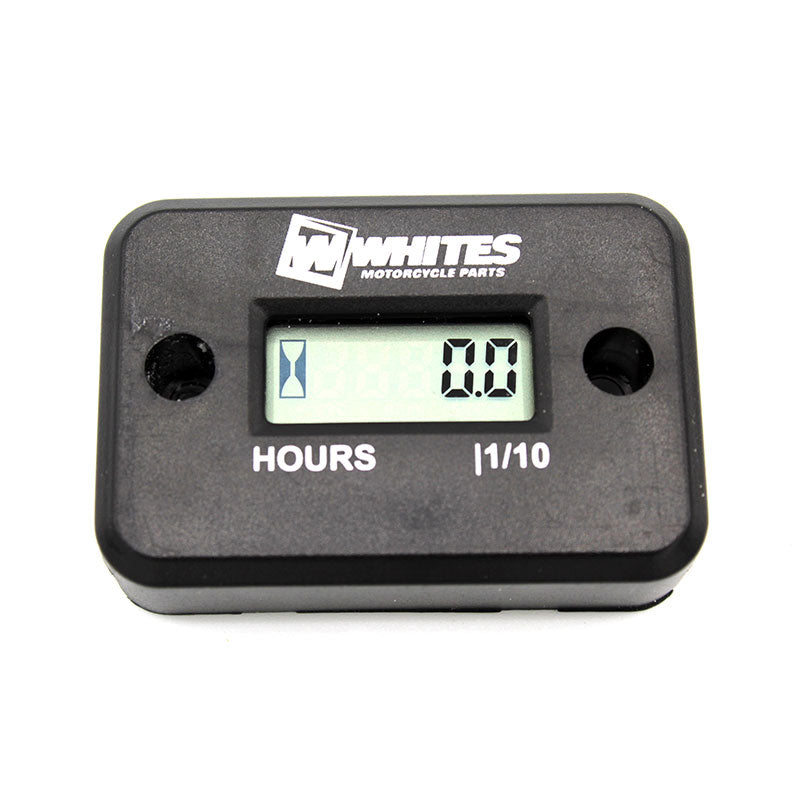 Whites Hour Meter - Black