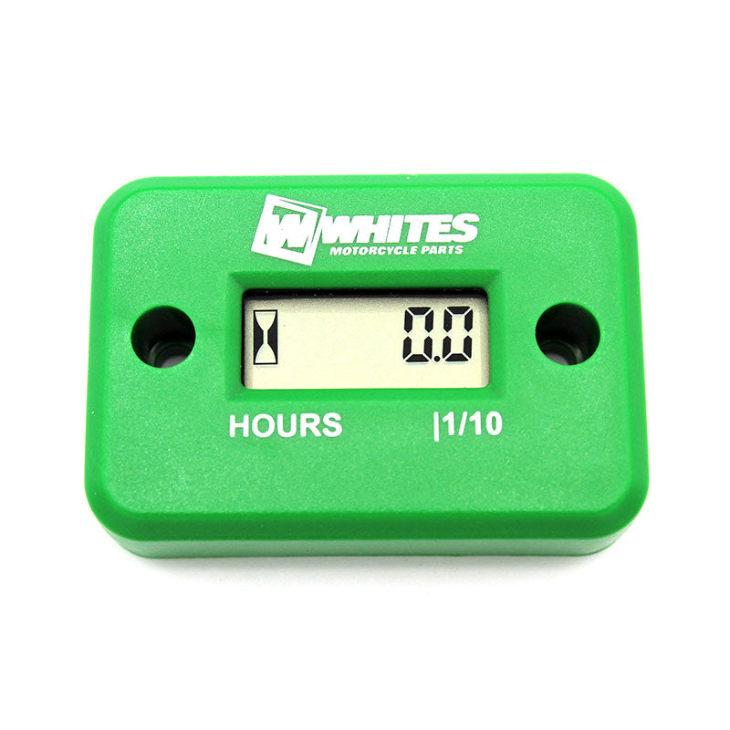 Whites Hour Meter - Green