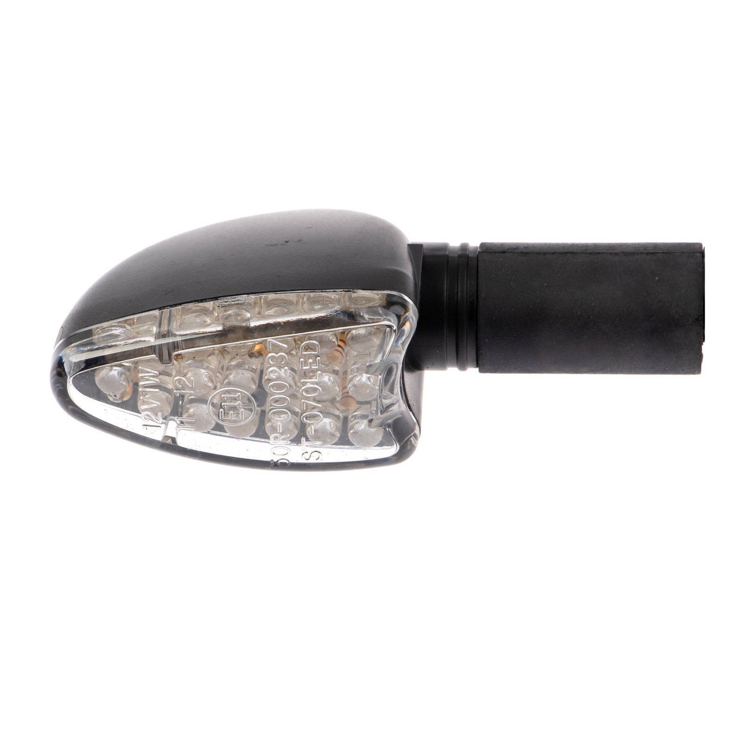 Whites LED Arrow Flasher Black Long Stem