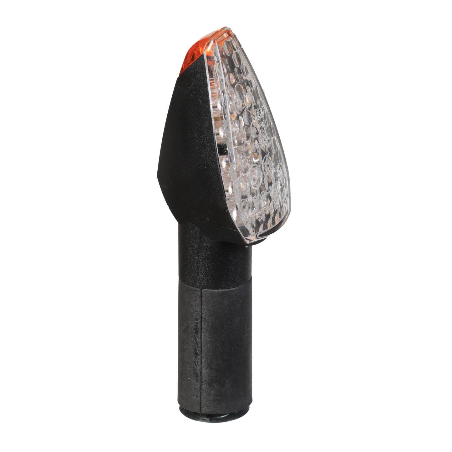 Whites LED Roadhawk MK3 Flasher - Black, Long Stem