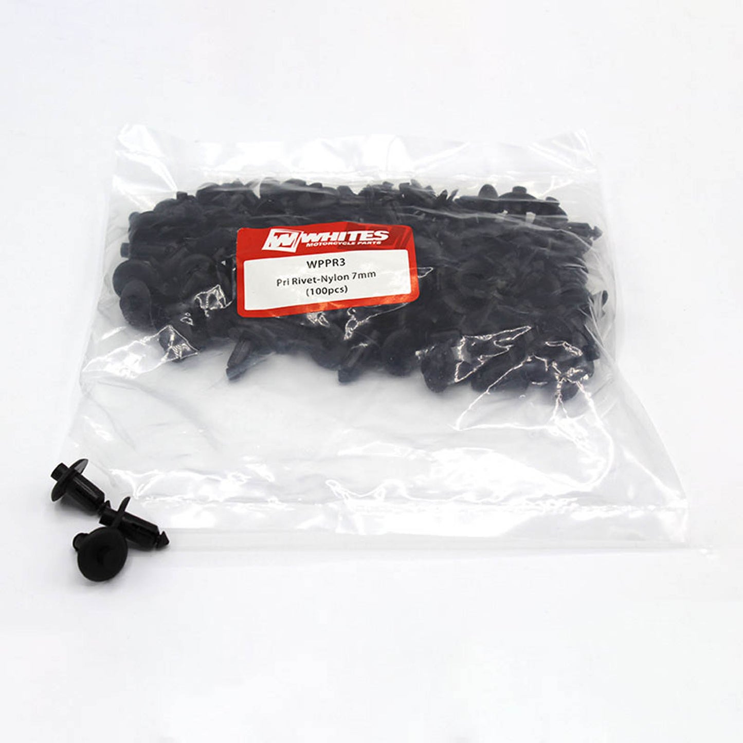 Whites Nylon Pry Rivets - 7mm (100 Pack)