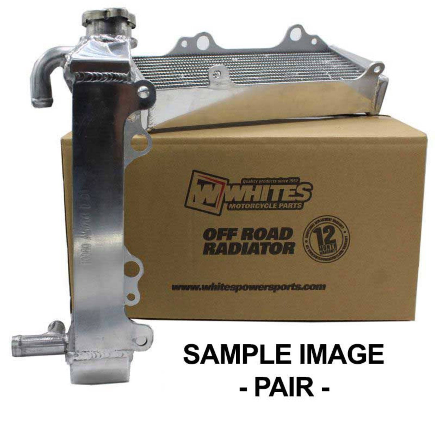 Whites Radiators KTM EXC Pair