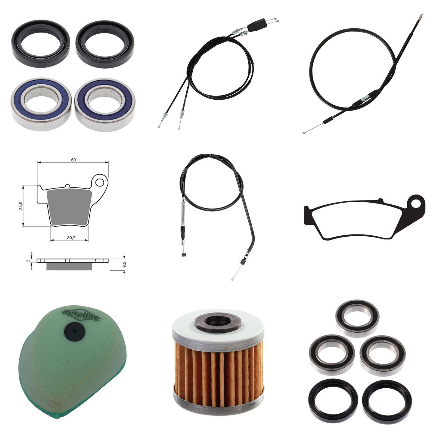 Offroad Refurb Kit - Honda CRF250R \'04-\'06