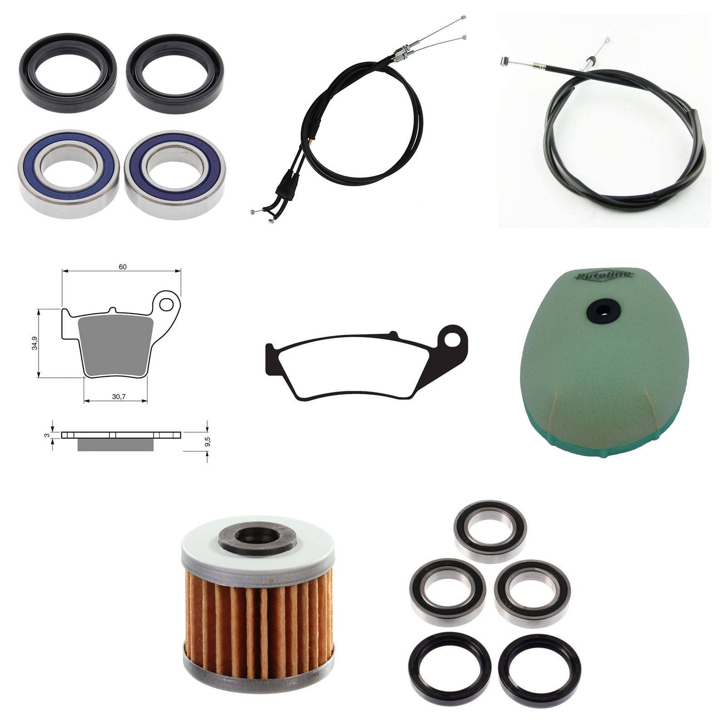 Offroad Refurb Kit - Honda CRF250R \'18-\'19 / CRF250RX \'19