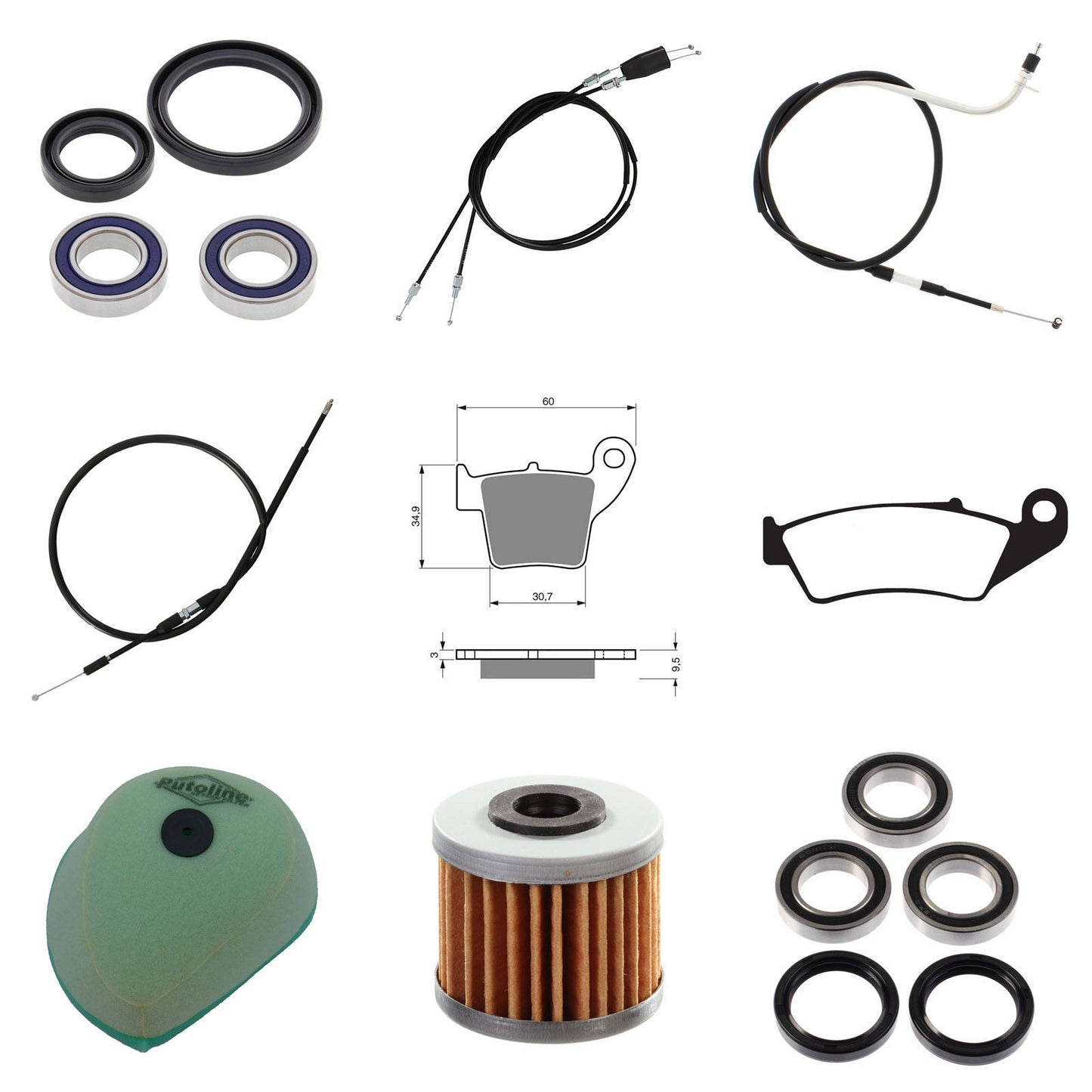 Offroad Refurb Kit - Honda CRF450X \'05-\'06