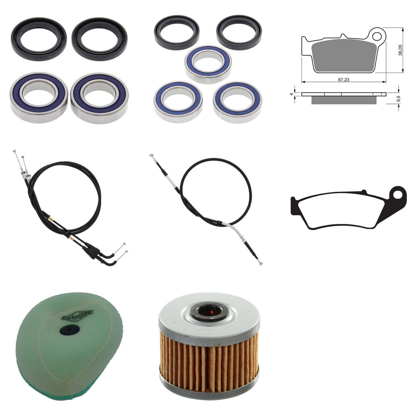 Offroad Refurb Kit - Kawasaki KX450F \'09-\'12