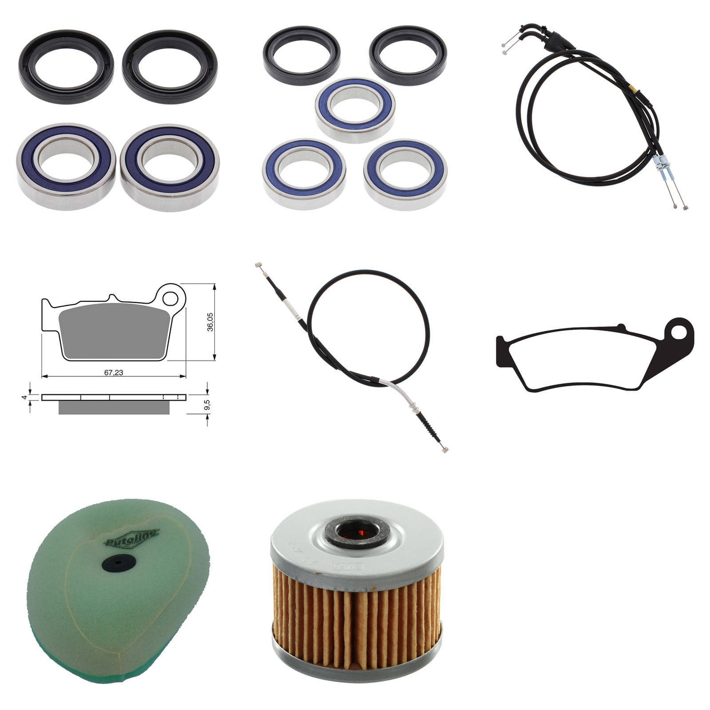 Offroad Refurb Kit - Kawasaki KX450F \'13-\'15