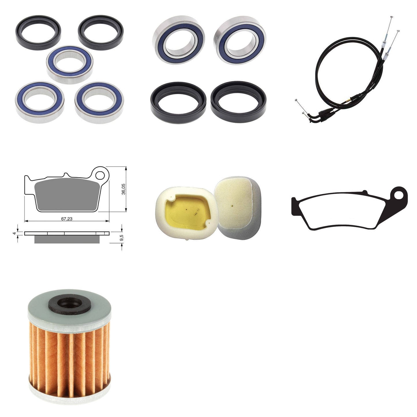Offroad Refurb Kit - Kawasaki KX450F \'19-\'20